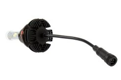 9007 LED Fanless Headlight & Fog Light Conversion Kit - 5,000 Lumens, Adjustable Color Temperature, Compact Heat Sinks -Nebo Sales Store 9007 hlv5 back