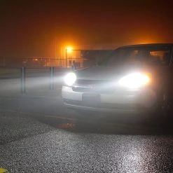 H4 LED Headlight Bulbs - 6500K Cool White, 4,400 Lumens, Fanless Design, Internal Driver - Perfect for Cars, Trucks, and SUVs -Nebo Sales Store 9007 hlv6 front beam on malibu s 3