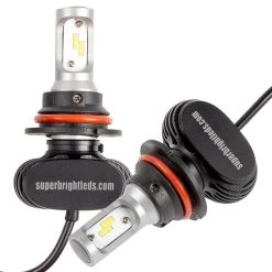 9007 LED Headlight & Foglight Conversion Kit - 4000 Lumens/Set - Fanless Design with Internal Drivers