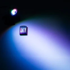 6W RGB Color Changing LED Landscape Spotlight - 200 Lumens - Matte Black - Outdoor Lighting -Nebo Sales Store GLUX RGB on 1248 1