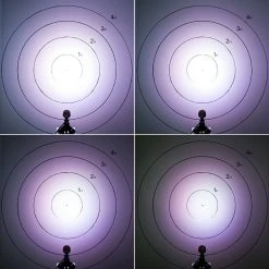 6W RGB Color Changing LED Landscape Spotlight with Remote - 200 Lumens - Matte Black - Outdoor Lighting -Nebo Sales Store GLUX rgb white dimming 0956