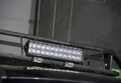 14.5" Xtra Series Off-Road LED Light Bar - 72W Double Row - 5,400 Lumens - Durable Vehicle Lighting -Nebo Sales Store LED 15quot Heavy Duty Off Road LED Light Bar Mounted On Jeep Liberty 2