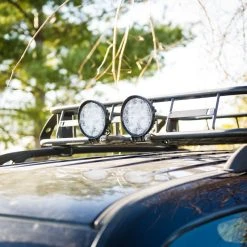 5.5" Round Off-Road LED Work Light & Driving Light - 27W, 2,860 Lumens, 60 Degree Beam - 2-Pack -Nebo Sales Store LED 5quot Round Double Mount Jeep SUV Heavy Duty High Powered Work Light Off Road 1