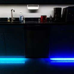 44 Inch Linear LED Light Bar Fixture - 360 Lumens, Green - Under Cabinet Lighting for Residential Use 25 44 Inch Linear LED Light Bar Fixture - 360 Lumens, Green - Under Cabinet Lighting for Residential Use -Nebo Sales Store LED Kitchen Bar Under Cabinet Lighting Blue Strip