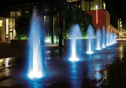 9W Underwater LED Lights - Energy-Efficient Submersible Landscape Lighting -Nebo Sales Store LED Under Fountain Lighting Decorative