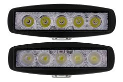 6" Off-Road LED Work Light - 15W, 850 Lumens, Waterproof Driving Light for Trucks, ATVs, and SUVs -Nebo Sales Store LED Work Light Oval