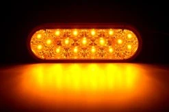 6" Oval LED Truck and Trailer Lights - Stop/Turn/Tail Lights with 3-Pin Connector - Flush Mount - 17 LEDs -Nebo Sales Store PT xHB17 led car bulb illuminated