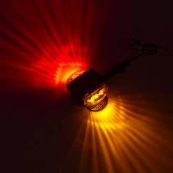 LED Fender Lights - Weatherproof 6-LED Amber/Red Lens for Trucks & Trailers - Passenger & Driver Side -Nebo Sales Store TFL xxx 18876