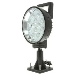 6" Off-Road LED Work Light - 12W, 1,350 Lumens, Adjustable Spot Light with Handle & Integrated Switch