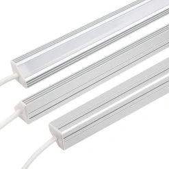 Corner Mount Aluminum LED Light Bar Fixture - 300 Lm/ft, Energy-Efficient Under Cabinet Lighting for Residential Use -Nebo Sales Store alb xkx raf 12v angles updated2