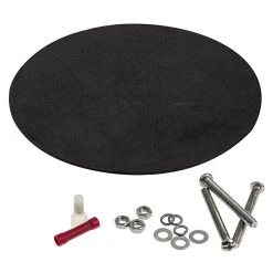 4-3/4" Amber LED Strobe Light Caged Beacon - Heavy-Duty Vehicle Lighting for Construction & Agriculture -Nebo Sales Store amber led strobe light caged beacon screws