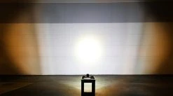 26W LED Pod Light - White & Amber Strobe Combo, Spot Beam, 2,340 Lumens, 2-Pack for Emergency & Service Vehicles -Nebo Sales Store aux 26w s200 sp as beam pattern side shooter 1