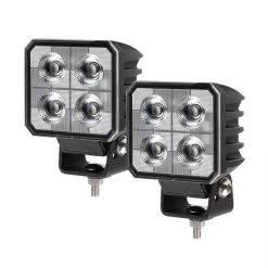 3” LED Pod Light - 40W Flood/Spot Beam - 3,800 Lumens - White - Vehicle Lighting