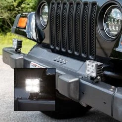 3” LED Pod Light - 40W Flood/Spot Beam - 3,800 Lumens - White - Vehicle Lighting -Nebo Sales Store aux 40w s60 app installed 2pk on insert