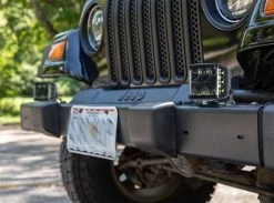 70W LED Pod Light - Side Shooter with Spot/Flood Beam - 8,400 Lumens for Emergency & Vehicle Lighting -Nebo Sales Store aux 70w s200 fl app 2pk installed v1