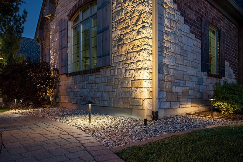 LED Landscape Lighting Kit - 4 Cone Shade Path Lights & 6 Spotlights with Stainless Steel Transformer, 4000K Cool White 9 LED Landscape Lighting Kit - 4 Cone Shade Path Lights & 6 Spotlights with Stainless Steel Transformer, 4000K Cool White - Image 9