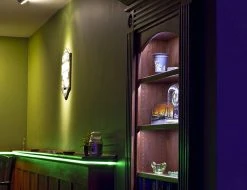 44 Inch Linear LED Light Bar Fixture - 360 Lumens, Green - Under Cabinet Lighting for Residential Use 24 44 Inch Linear LED Light Bar Fixture - 360 Lumens, Green - Under Cabinet Lighting for Residential Use -Nebo Sales Store bookshelf led light bar basement