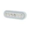 Optronics GloLight LED Backup Light for Trucks & Trailers - 22 LEDs, Submersible, Oval, Clear Lens