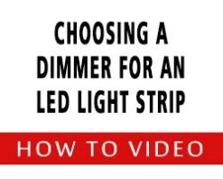 0-10 Volt DC Low Voltage Rotary Dimmer Switch - 0-10V Dimmer for Residential Lighting -Nebo Sales Store choosing a dimmer for an led light strip