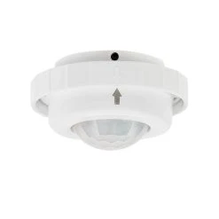 MaxLite C-Max Control Node - PIR Motion Sensor & Photocell - Dimmable LED Light Switch - White