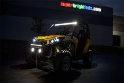 40" Super Series Off-Road LED Light Bar - 120W, 15,000 Lumens, Combo Beam for Trucks, SUVs, ATVs -Nebo Sales Store commander full shot lightbar headlights sbl sign0