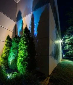 6W LED Landscape Spotlight - 425 Lumens Warm White - Outdoor LED Spot Light for Gardens & Pathways -Nebo Sales Store commercial building led garden lights trees side exit
