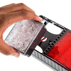 LED Rear Combination Lamps for Trucks - Stop/Turn/Tail/Reverse Lights with Configurable Light Heads - Pigtail Connector - Stud Mount - CTL-ARW -Nebo Sales Store ctl arw change