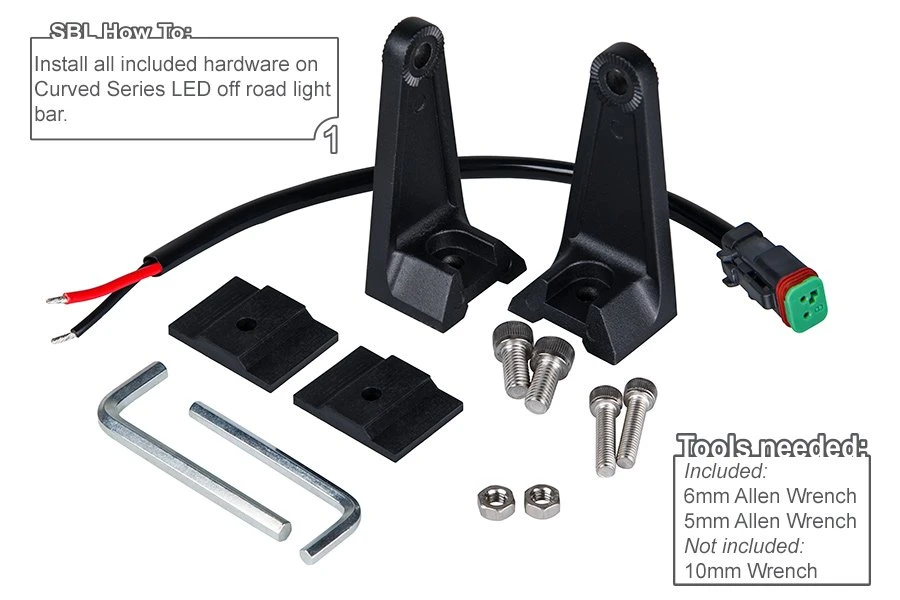 14" Curved Off-Road LED Light Bar - 72W Double Row, 7,600 Lumens - Durable Vehicle Lighting 9 14" Curved Off-Road LED Light Bar - 72W Double Row, 7,600 Lumens - Durable Vehicle Lighting - Image 9