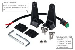 40" Curved Off-Road LED Light Bar - 240W, 19,200 Lumens, Double Row - Heavy-Duty Vehicle Lighting 24 40" Curved Off-Road LED Light Bar - 240W, 19,200 Lumens, Double Row - Heavy-Duty Vehicle Lighting -Nebo Sales Store curved series how to 1