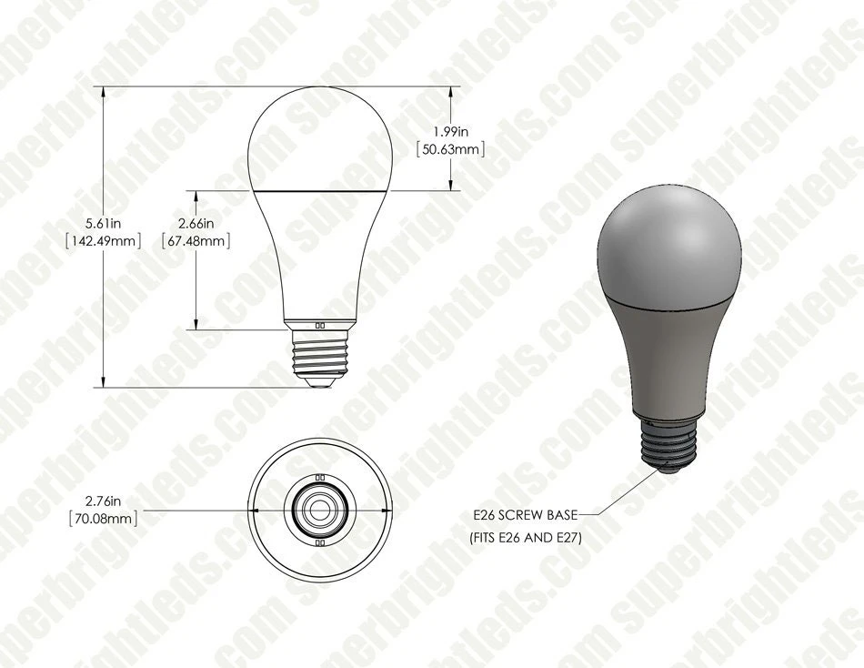 10W A19 WiFi Smart LED Light Bulb - RGBW Color Changing, Hubless, Alexa/Google Assistant/Smartphone Compatible, 60W Equivalent, 800 Lumens, E27SH-RGBW10 7 10W A19 WiFi Smart LED Light Bulb - RGBW Color Changing, Hubless, Alexa/Google Assistant/Smartphone Compatible, 60W Equivalent, 800 Lumens, E27SH-RGBW10 - Image 7