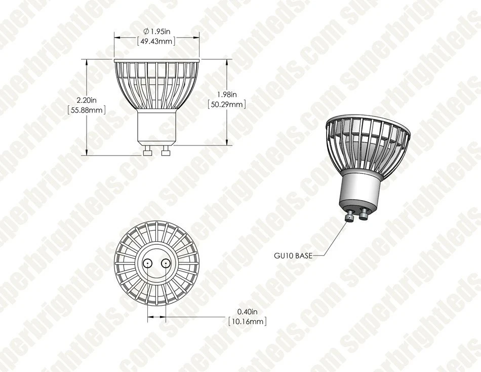 GU10 MiBoxer Wi-Fi Smart LED Bulb - RGB & Tunable White - Alexa & Google Home Compatible - 4W, 280 Lumens 7 GU10 MiBoxer Wi-Fi Smart LED Bulb - RGB & Tunable White - Alexa & Google Home Compatible - 4W, 280 Lumens - Image 7