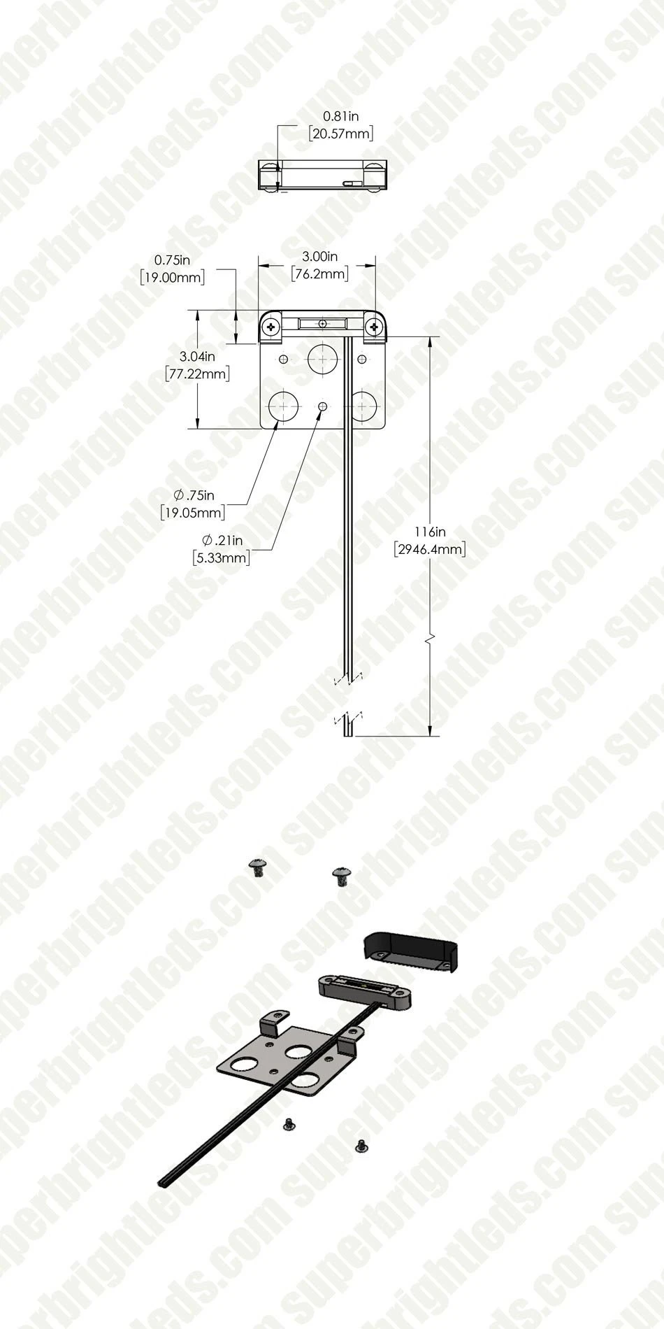 3 Inch LED Hardscape Light - 2700K Warm White - Durable Mounting Plate Included 14 3 Inch LED Hardscape Light - 2700K Warm White - Durable Mounting Plate Included - Image 14