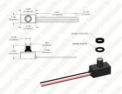 120-277 VAC Photocell Sensor JL-423C - Dusk to Dawn Light Control Switch 13 120-277 VAC Photocell Sensor JL-423C - Dusk to Dawn Light Control Switch -Nebo Sales Store dims drawings jl 423c
