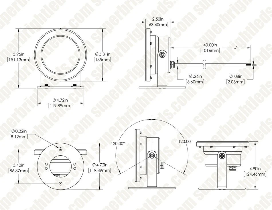 9W 3000K Underwater LED Pond Light - 12V AC/DC Landscape Spotlight for Pools & Gardens 10 9W 3000K Underwater LED Pond Light - 12V AC/DC Landscape Spotlight for Pools & Gardens - Image 10