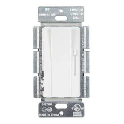 0-10V LED Switch and Slide Dimmer - Single Pole/3-Way, Compatible with Dimmable LED Lights
