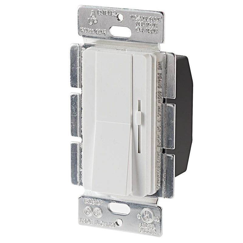 3-Way LED Dimmer Switch with Slide - Single-Pole Rocker - 120V - Almond (6-Pack) - Energy-Efficient Lighting Control 2 3-Way LED Dimmer Switch with Slide - Single-Pole Rocker - 120V - Almond (6-Pack) - Energy-Efficient Lighting Control - Image 2