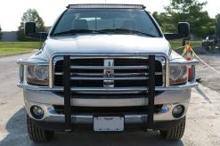 50" Curved Off-Road LED Light Bar - 288W, 23,040 Lumens - Durable Vehicle Lighting for Emergency & Service -Nebo Sales Store dodge ram 1500 2500 3500 rooftop led light bar mounts