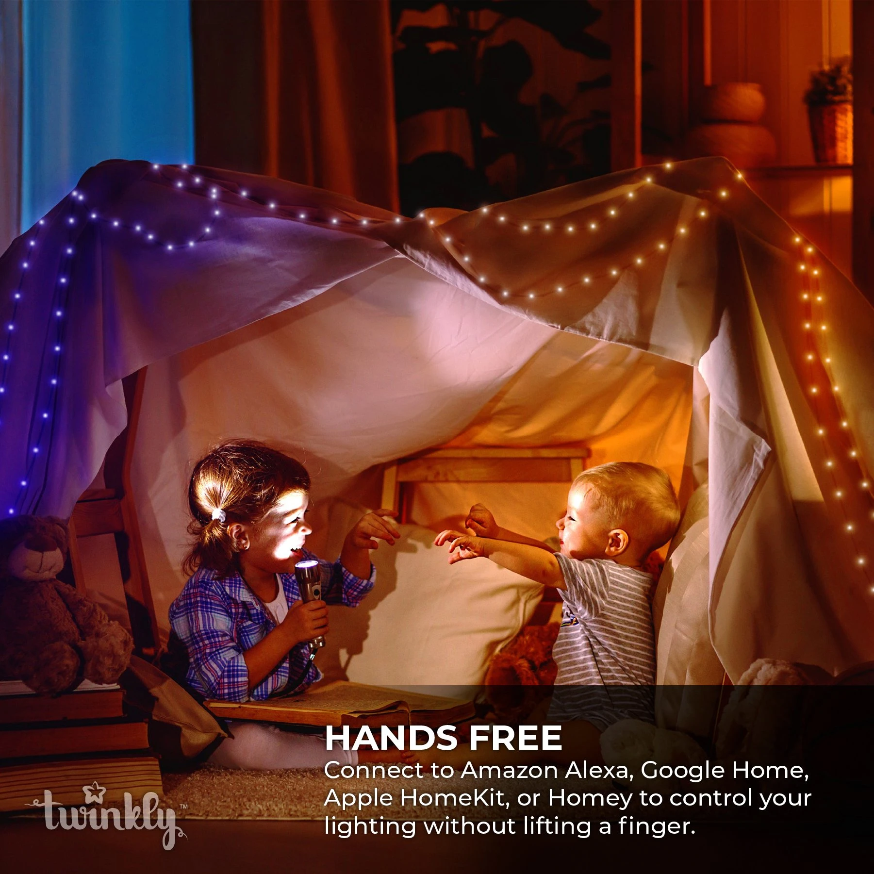 Twinkly Dots 9.8ft RGB Smart LED Light String - 60 App-Controlled LEDs - USB-Powered for Indoor/Outdoor Use 7 Twinkly Dots 9.8ft RGB Smart LED Light String - 60 App-Controlled LEDs - USB-Powered for Indoor/Outdoor Use - Image 7