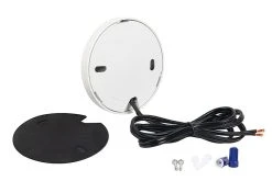 3.3" White LED Eyelid Step/Deck Light - 30 Lumens, 2700K Warm Glow - Low Voltage Landscape Lighting 10 3.3" White LED Eyelid Step/Deck Light - 30 Lumens, 2700K Warm Glow - Low Voltage Landscape Lighting -Nebo Sales Store ell 27k2w wh back updated2