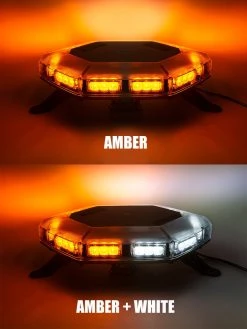 Mini Emergency LED Light Bar - Permanent Mount | High-Intensity Vehicle Warning Light 19 Mini Emergency LED Light Bar - Permanent Mount | High-Intensity Vehicle Warning Light -Nebo Sales Store emergency mini led light bar 360 on
