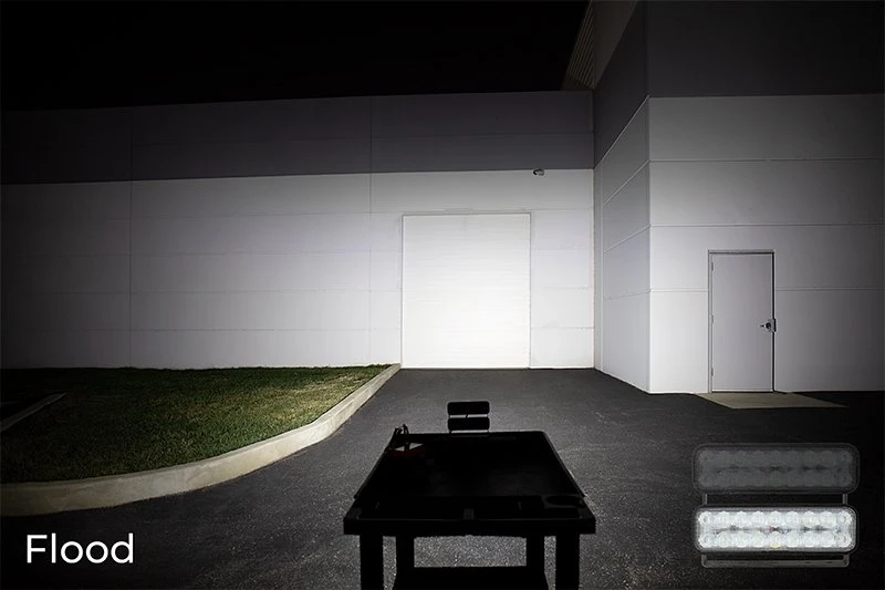 7" Dual Head LED Work Light - Spot & Flood Beam - 108W, 7920 Lumens - Vehicle Lighting 7 7" Dual Head LED Work Light - Spot & Flood Beam - 108W, 7920 Lumens - Vehicle Lighting - Image 7