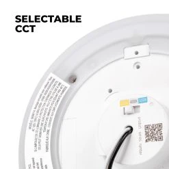 ETi 7.5" TwistFit Low Profile Selectable CCT LED Downlight with Nightlight Trim - 12W Dimmable Flush Mount Ceiling Light - 800 Lumens - Residential Lighting 13 ETi 7.5" TwistFit Low Profile Selectable CCT LED Downlight with Nightlight Trim - 12W Dimmable Flush Mount Ceiling Light - 800 Lumens - Residential Lighting -Nebo Sales Store fmnl 7.5in 800lm 8 cp3 sv td wt cct