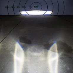 3" Square LED Fog Light - 25W, 1,700 Lumens - High-Performance Vehicle Lighting -Nebo Sales Store fog cw25w target