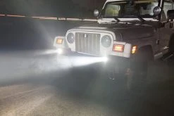 3" Square LED Fog Light - 25W, 1,700 Lumens - High-Performance Vehicle Lighting -Nebo Sales Store fog lights led jeep fog isometric