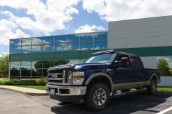 50" Curved Off-Road LED Light Bar - 288W, 23,040 Lumens - Durable Vehicle Lighting for Emergency & Service -Nebo Sales Store ford f250 f350 super duty rooftop led light bar mounts