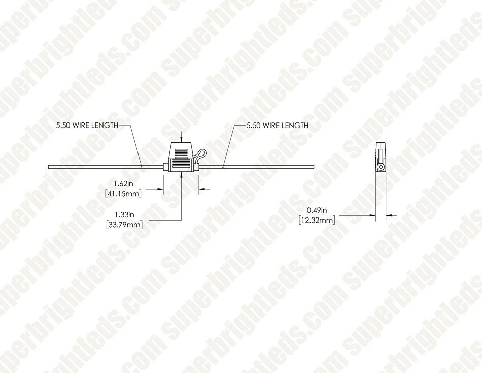 48” Amber LED Strobe Light Bar with Controller - High-Intensity Spot Light for Emergency & Vehicle Warning 9 48” Amber LED Strobe Light Bar with Controller - High-Intensity Spot Light for Emergency & Vehicle Warning - Image 9