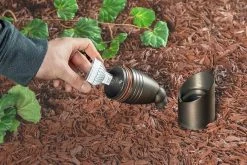 MR16 MiBoxer RGB+Tunable White Smart LED Bulb - 4W, 35W Equivalent, 280 Lumens, RF Remote Optional -Nebo Sales Store fut104 app of mr16 installed in landscaping 1