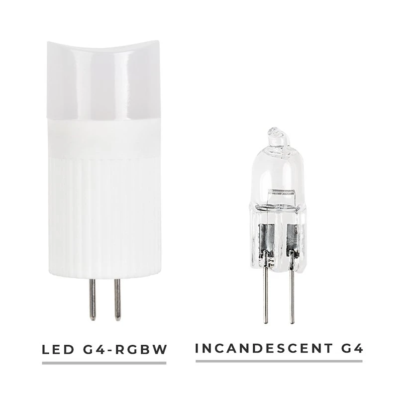 G4 LED Smart Bi-Pin Bulb - RGBW Color Changing, Hubless, Alexa/Google Assistant/Wi-Fi/Bluetooth Compatible 3 G4 LED Smart Bi-Pin Bulb - RGBW Color Changing, Hubless, Alexa/Google Assistant/Wi-Fi/Bluetooth Compatible - Image 3