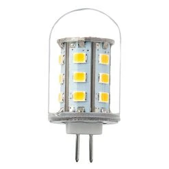 G4 LED Landscape Light Bulb - 20W Equivalent, 320 Lumens, Natural White, Bi-Pin Base, 10 Pack - Energy Efficient & Durable -Nebo Sales Store g4 x24 g tac hh profile view