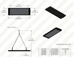 10W Full-Spectrum LED Grow Light - 4-Band Red/Blue/UV/IR for Indoor Plants - Energy-Efficient Plant Growth Lamp -Nebo Sales Store glr 10w4f